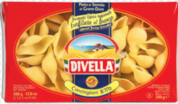 Divella #87B - Conchiglione 500gm (12) BB 08.11.24