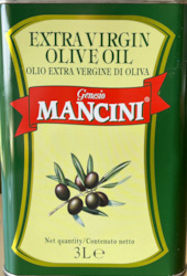 Grocery: Mancini Extra Virgin Olive Oil 3L