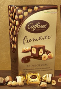 Caffarel Hazelnut Piemonte Creations cornet 150gm