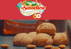 Grocery: La Sassellese Traditional soft Amaretti morbidi Biscuits 100g