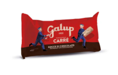 Galup Carre panettone chocolate chip loaf 400g