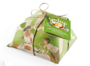 Galup Traditional Pistachio cream & dark chocolate drop panettone 750g