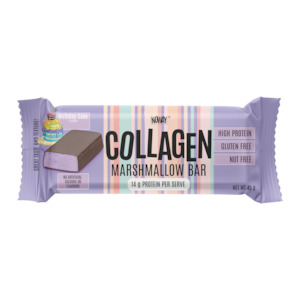 NOWAY Collagen Marshmallow Bar - Birthday Cake