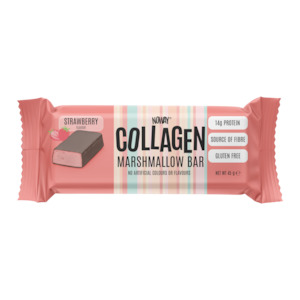 NOWAY Collagen Marshmallow Bar - Strawberry