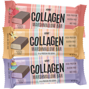 Noway Collagen Marshmallow Bar Box of 12 – Mixed Flavours