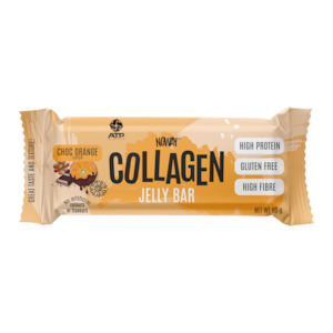 Noway Collagen Protein Bars: NOWAY Collagen Jelly Bar - Choc Orange