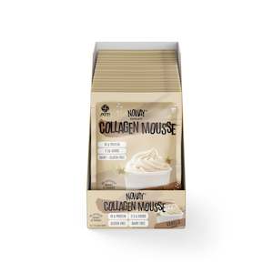 Collagen Protein Dessert Snacks Treats: NOWAY Protein Mousse 10pk - Vanilla