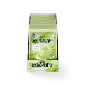 Collagen Protein Dessert Snacks Treats: NOWAY Protein Jelly 10pk - Lime