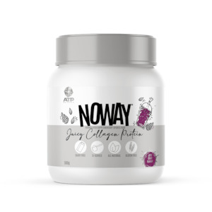 Recovery Supplements: NOWAY Juicy Collagen Protein 1kg - Grape