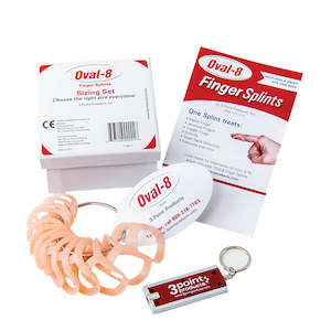 Medical equipment wholesaling: Oval-8® Splint Sizing Kit