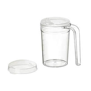 Medical equipment wholesaling: Polycarbonate Mug 400ml with 2 lids