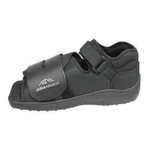 Medical equipment wholesaling: Jura Post-Op Shoe Womens - Black