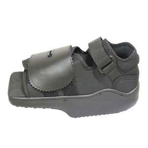 Medical equipment wholesaling: Forefoot Off-Loader (Heel) Shoe - Black