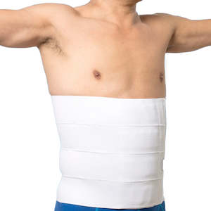 Medical equipment wholesaling: Abdominal Binder 4 panel white