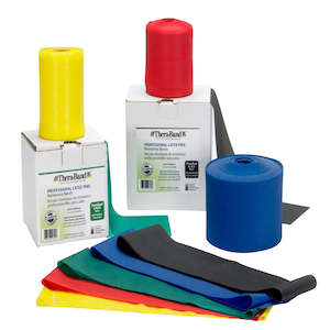 Medical equipment wholesaling: TheraBand Latex-Free 22m Professional Resistance Bands