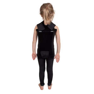 Medical equipment wholesaling: TLSO Vest with X Panel SPIO - Black