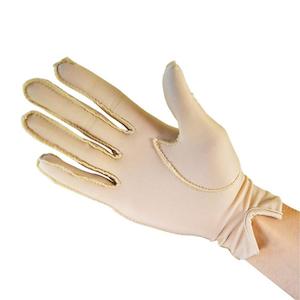 Medical equipment wholesaling: Oedema Glove Wrist Full - Beige Single