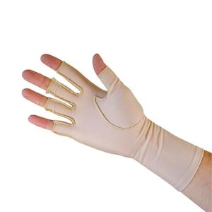 Medical equipment wholesaling: Oedema Glove 3/4 Finger - Beige Single