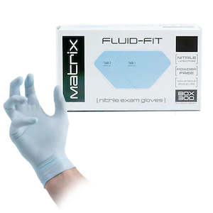 Medical equipment wholesaling: Fluid-Fit Nitrile Gloves Latex & Powder Free