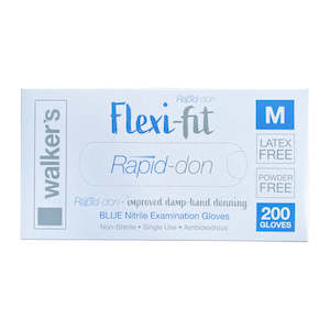 Medical equipment wholesaling: Flexi-fit Nitrile Gloves - Latex & Powder Free