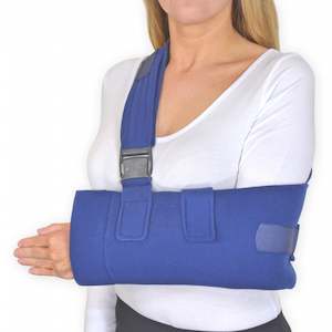 Medical equipment wholesaling: Lancaster Shoulder Sling One Size - Blue