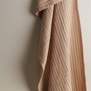 Marina textured waffle bath towel - XL