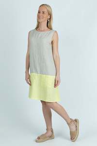 Kowhai Contrast Colour block Dress