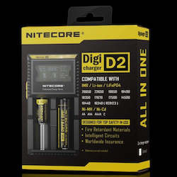 Store-based retail: Nitecore D2 - 2 Bay Charger