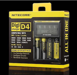 Nitecore D4 - 4 Bay Charger