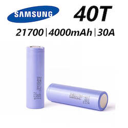 Store-based retail: Samsung 40T, 21700 Battery