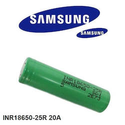 Store-based retail: Samsung 25r, 18650