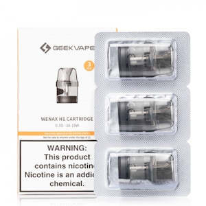 Store-based retail: Geekvape Wenax H1 replacement Pods