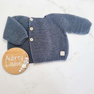 Sloane Sweater 3-6 months Steel Wool