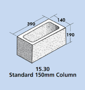 Standard 150mm Column 15.30