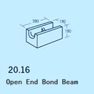 Open End Bond Beam – 20.16