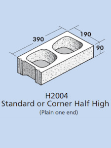 Corner Half High – H20.04