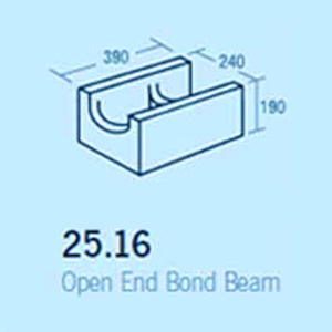 Open End Bond Beam 2516