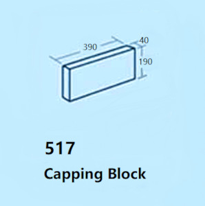 Capping Block/Sill Slab Grey – 0517