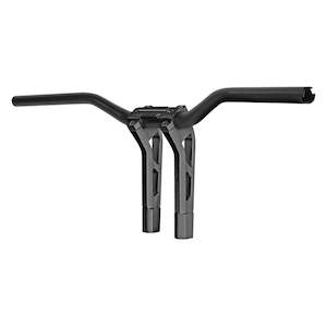 PM PHATBAR ASSY RISERS W/BARS BLACK INTERNAL WIRE 0208-2195m-smb