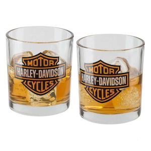 hdx-98707 HARLEY Core Bar & Shield Double Old Fashioned Set - 10 oz hdx-98707