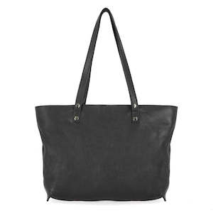 mw-mhw069-blk Harley TOTE LEATHER WASHED H-D BLACK 14`` X 11.31`` X 4.5 mw-mhw06…