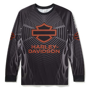 96882-24vm Harley JERSEY-KNITMOTOBLACK 96882-24vm