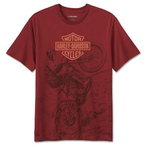 96815-23vm Harley 96815-23VM MEN`S FREEDOM MACHINE PERFORMANCE  TEE