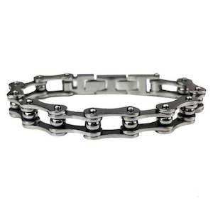 hg84088 Harley HAIRGLOVE BRACELET S/STEEL SINGLE PLAIN CHROME hg84088 hg84088