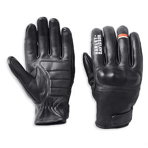 Harley MEN`S SOUTH SHORE LEATHER GLOVES