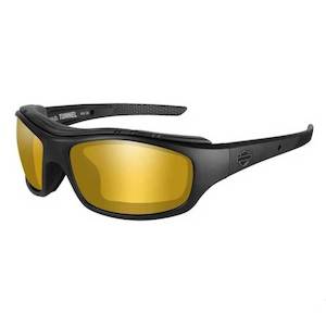 hdtnl09 HARLEY Mens Tunnel Sunglasses, PPZ Amber Gold Lens/Black Frame HDTNL09 hdtnl09