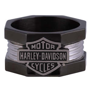 hsr0075 Harley MOD RING MENS B&S NUT AND BOLT hsr0075