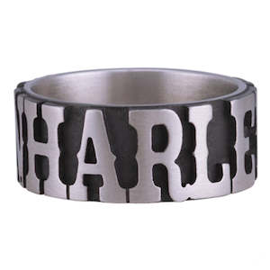 hsr0074 Harley MOD STAINLESS   WESTERN H-D BAND HSR0074-08