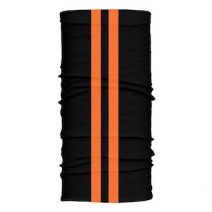 hg54612 Harley HAIR GLOVE ORANGE STRIPES WINTER WEIGHT EZ TUBE hg54612