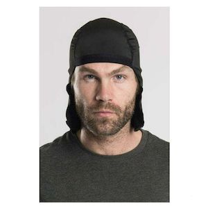 Macadamia nut growing: hg57803 Harley HAIR GLOVE SOLID BLACK W/TAILS  SKULL  CAP WINTER WEIGHT hg57803